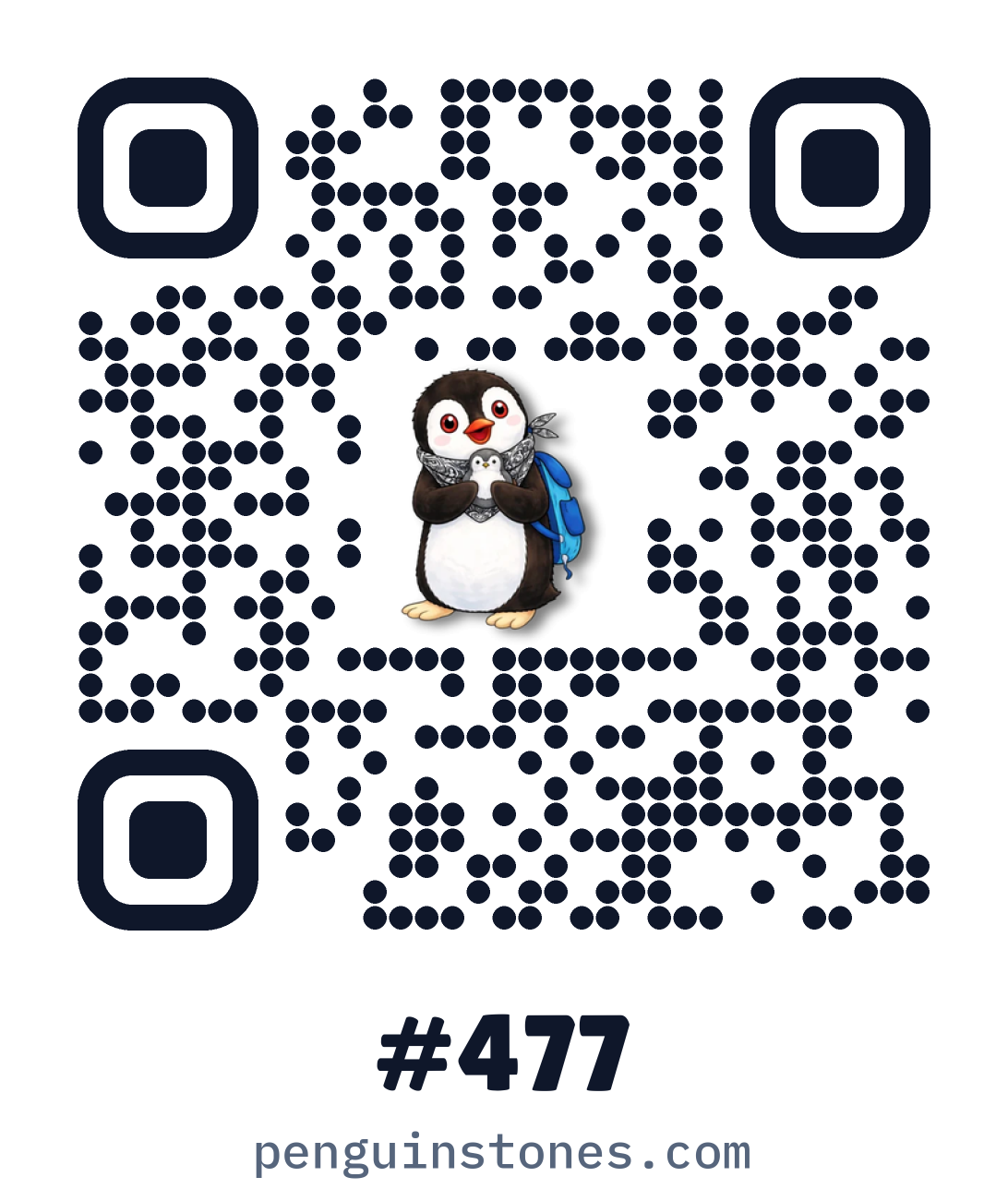 QR code of stone #477