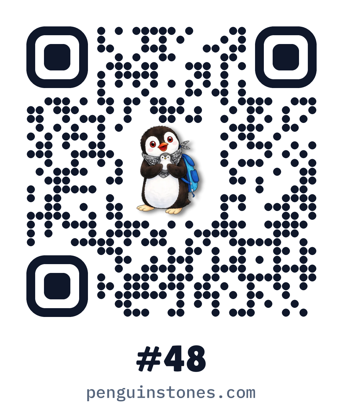 QR code of stone #48