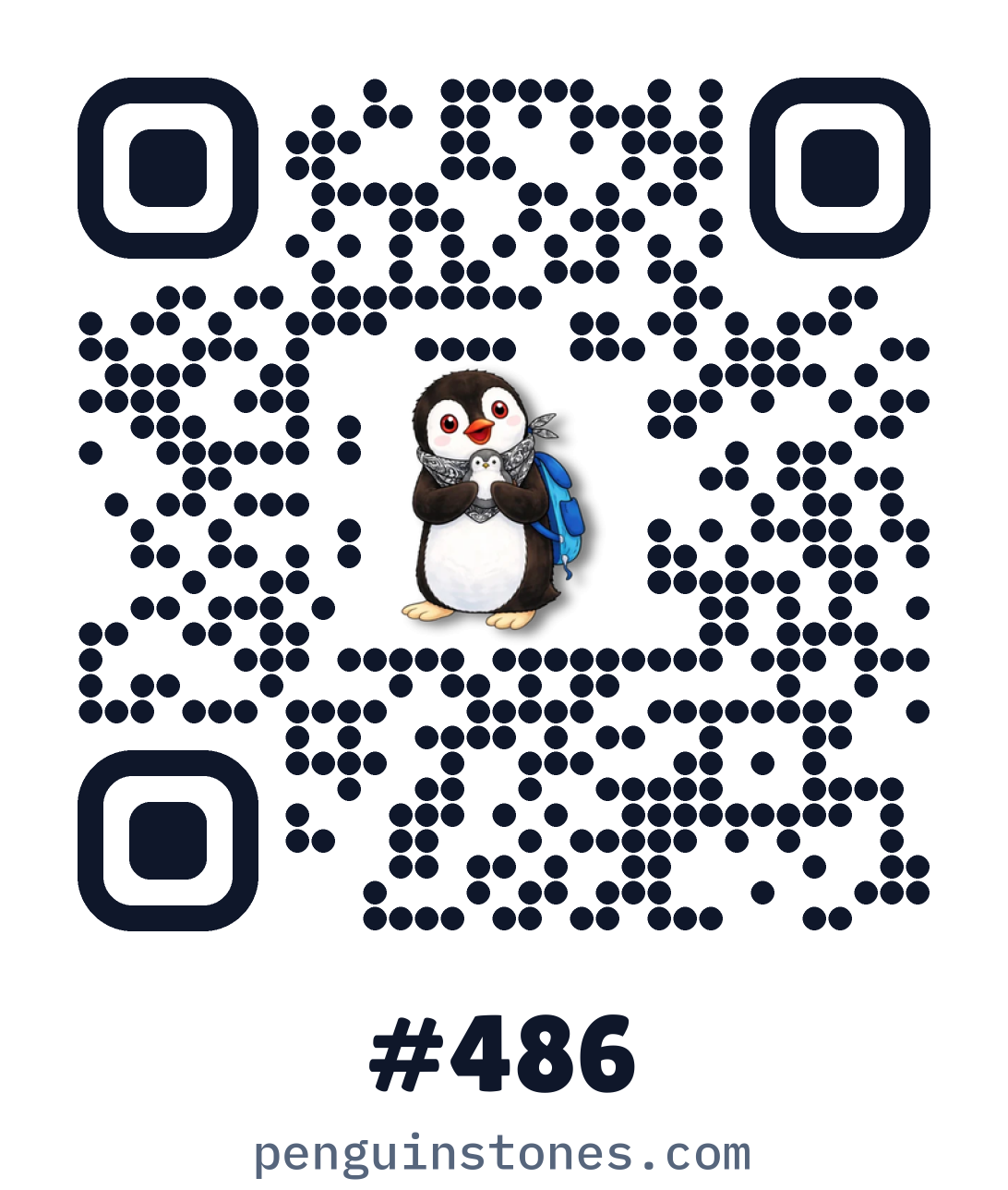 QR code of stone #486