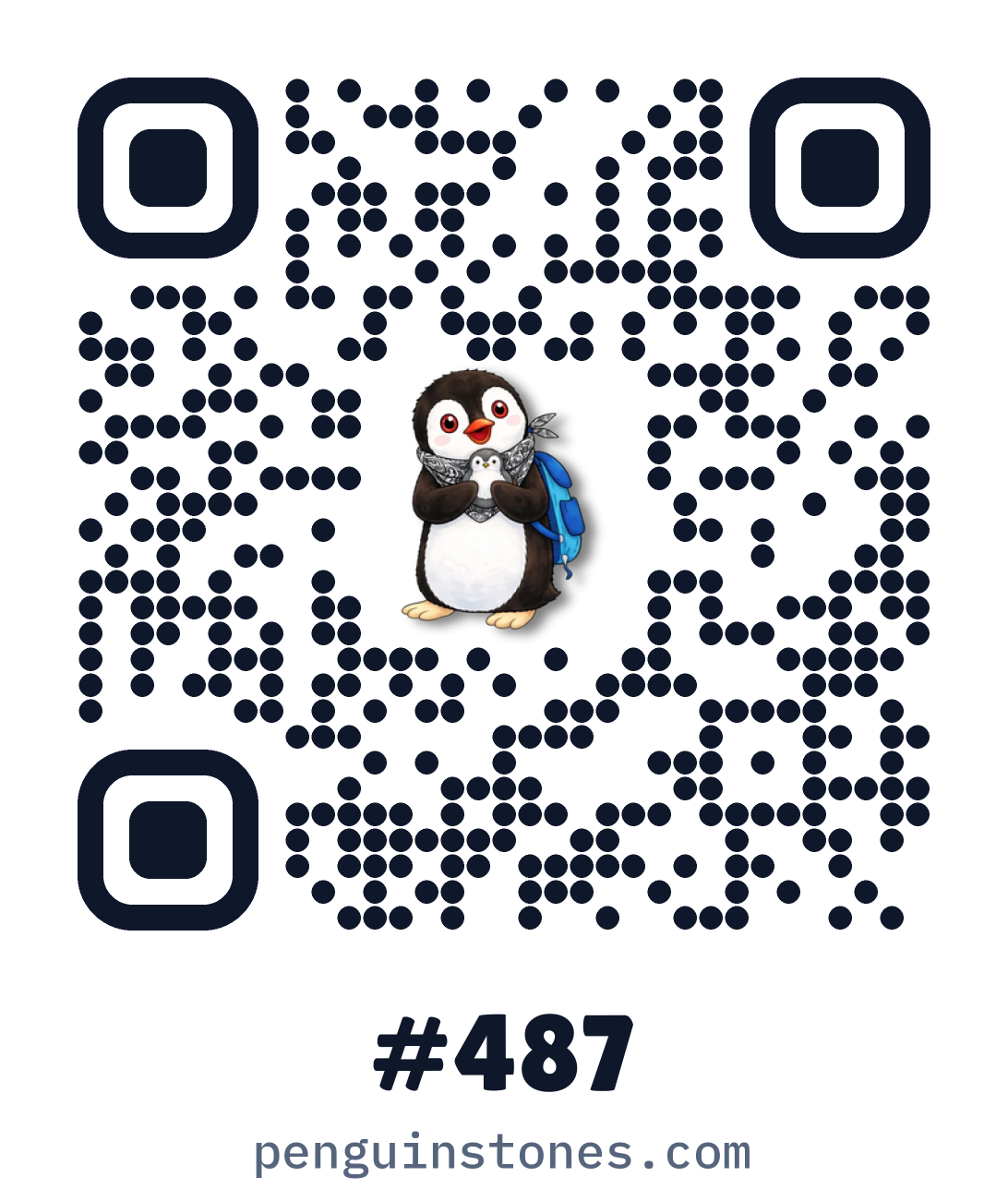 QR code of stone #487