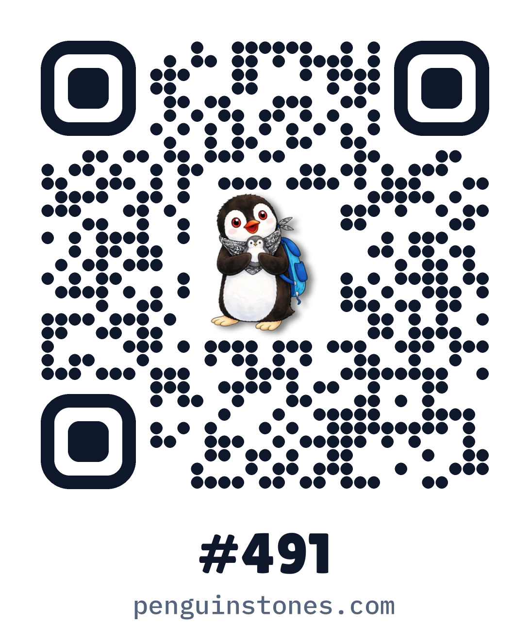 QR code of stone #491
