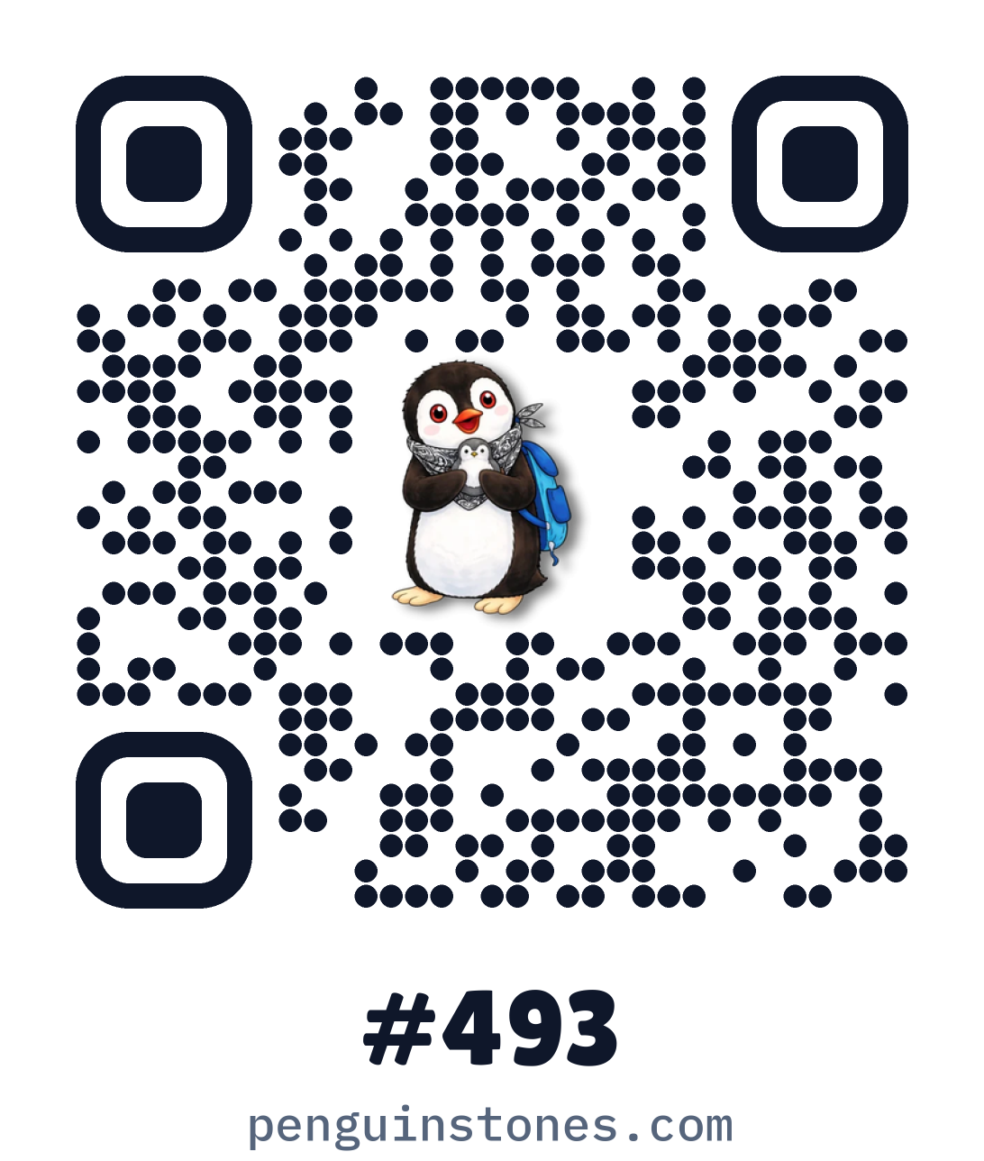 QR code of stone #493