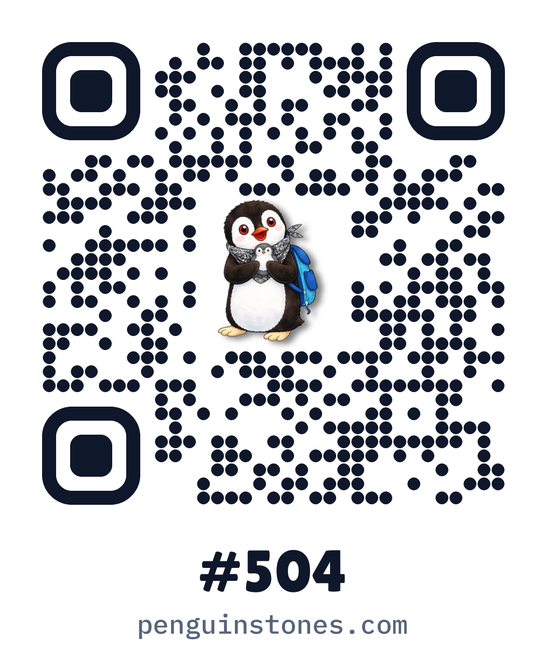 QR code of stone #504