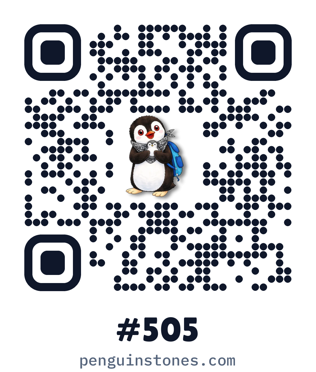 QR code of stone #505