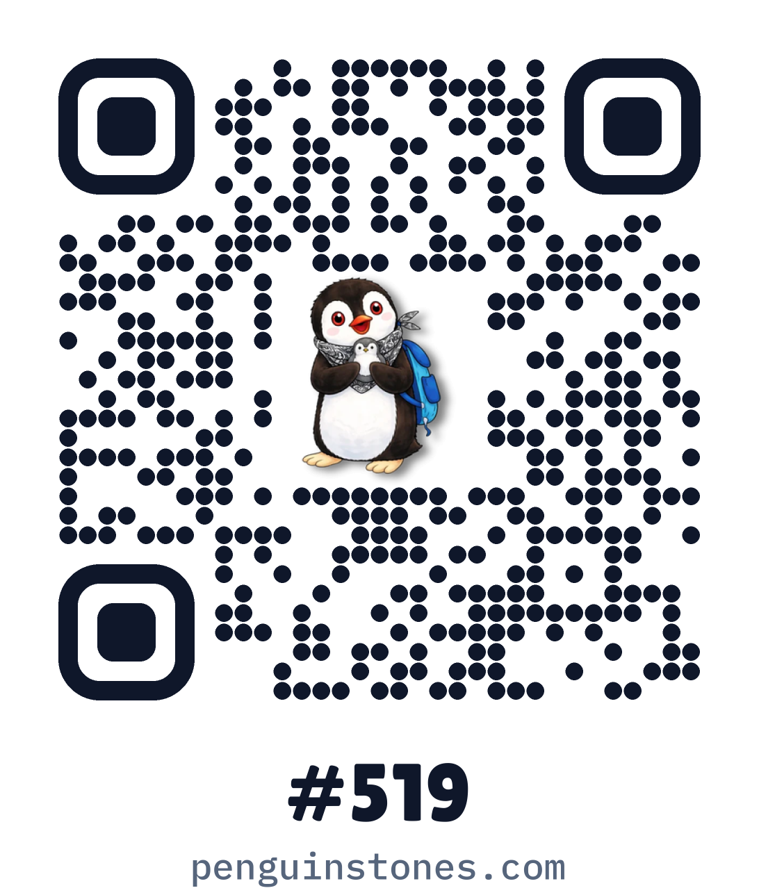 QR code of stone #519