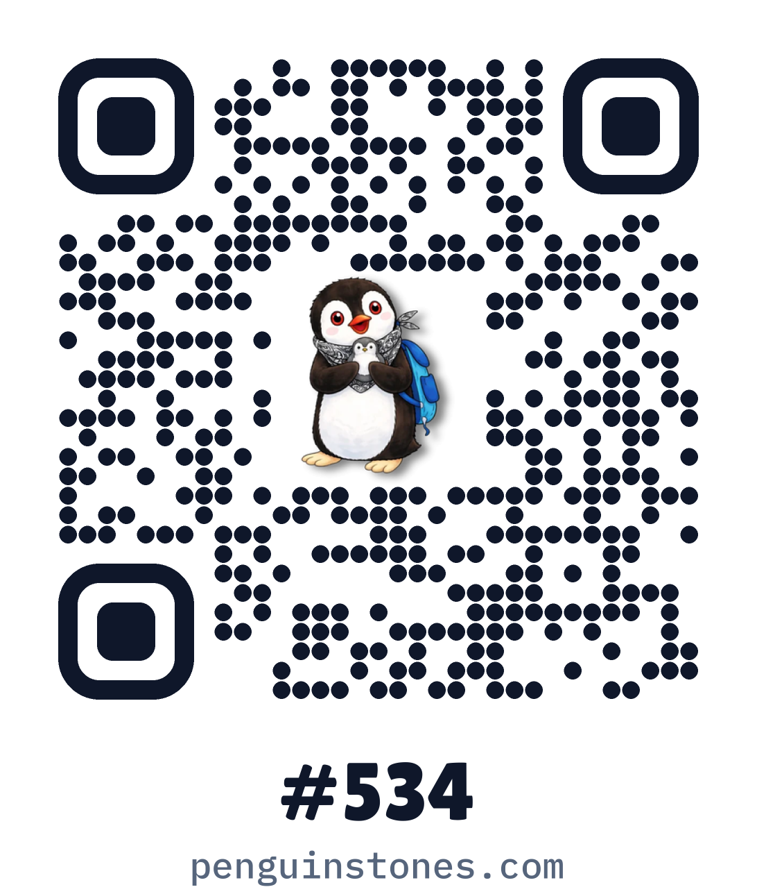 QR code of stone #534
