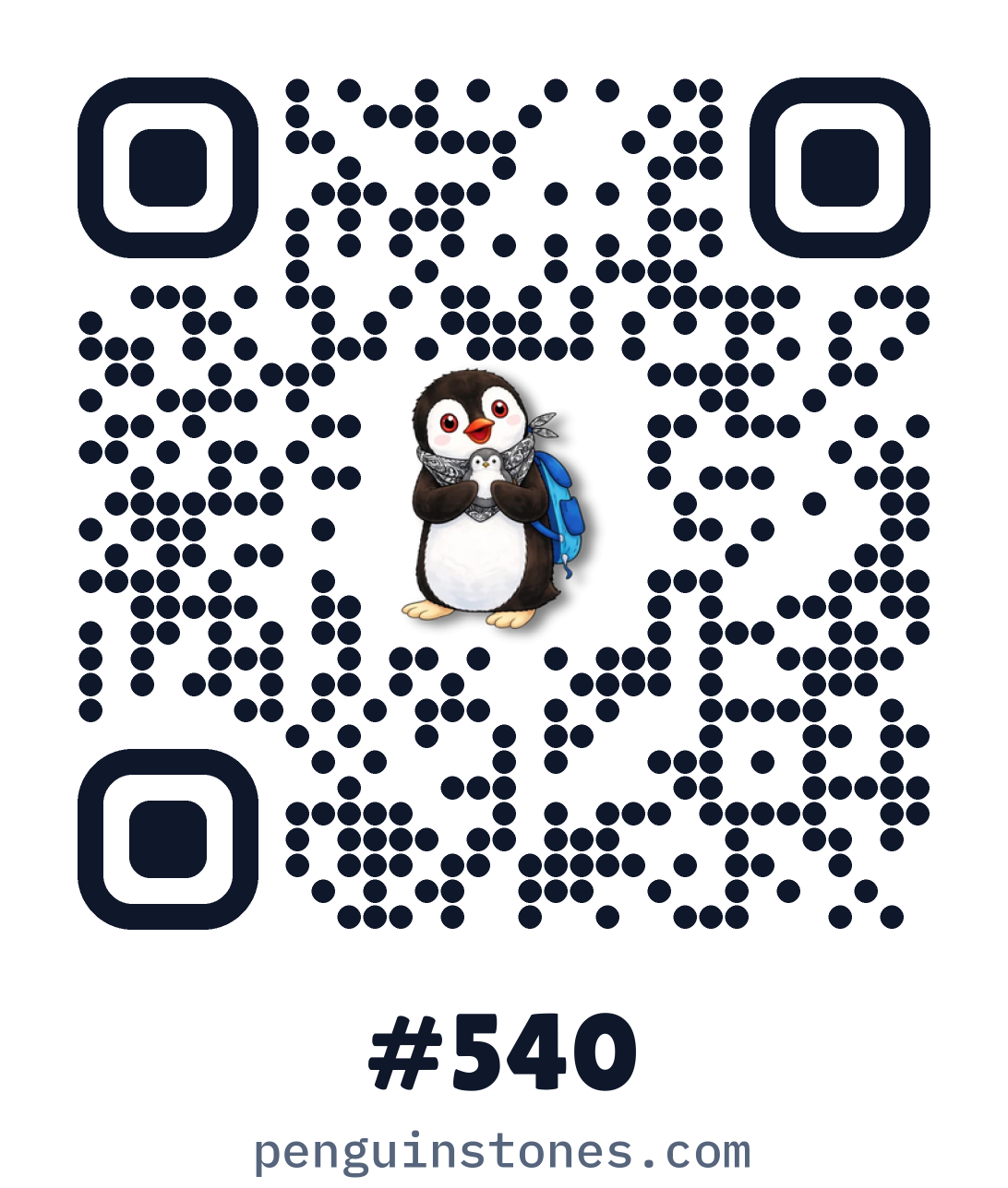 QR code of stone #540