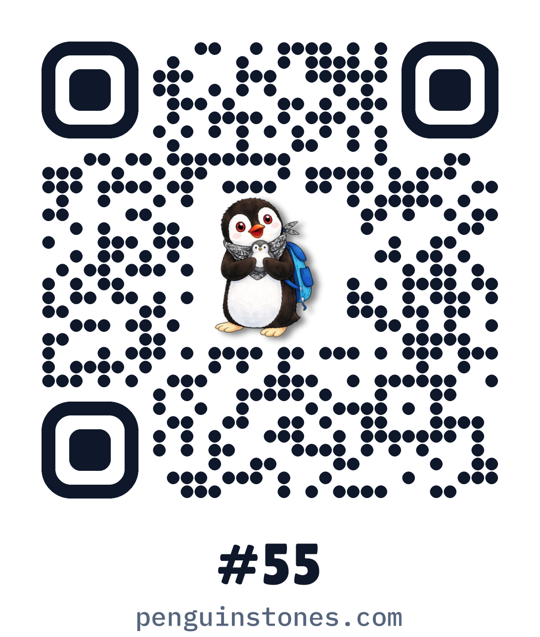 QR code of stone #55