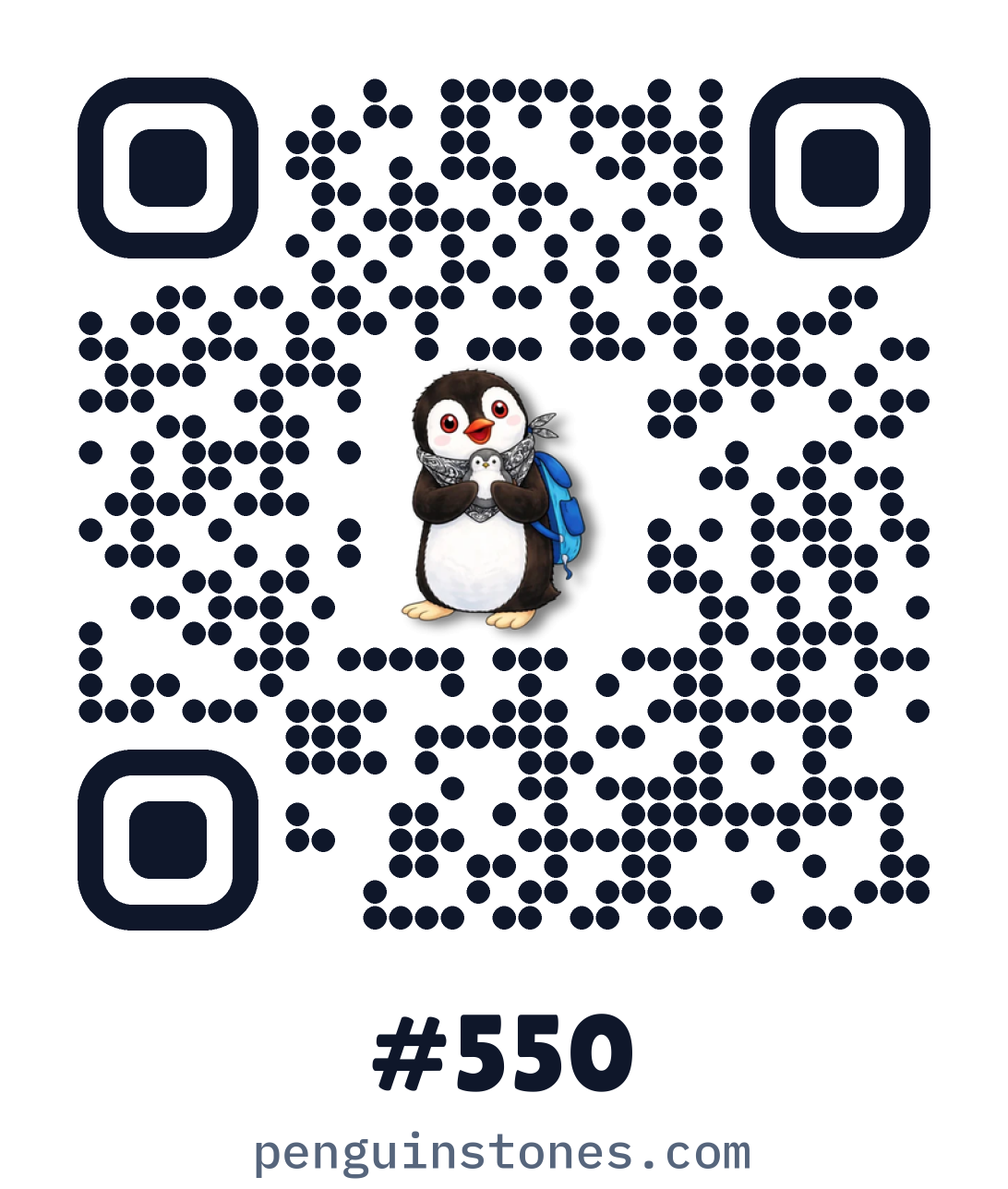 QR code of stone #550