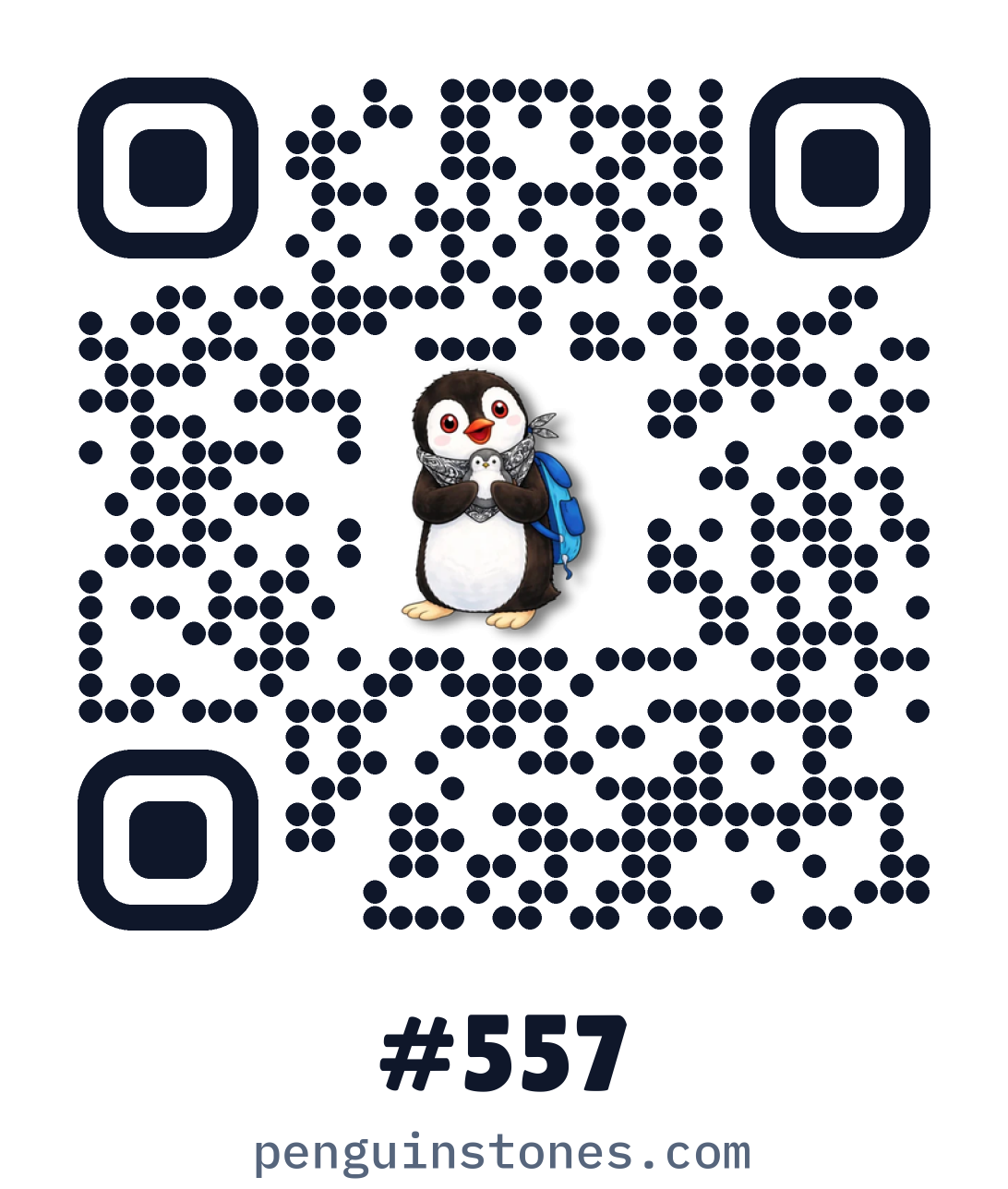QR code of stone #557