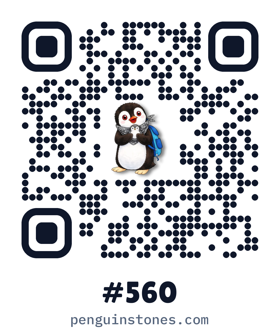 QR code of stone #560