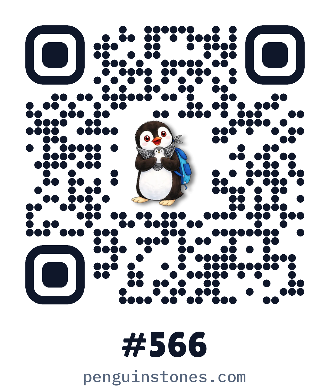 QR code of stone #566
