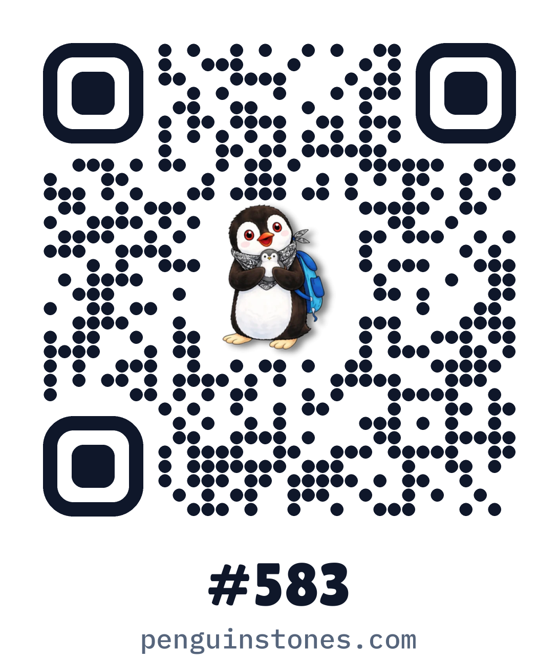 QR code of stone #583