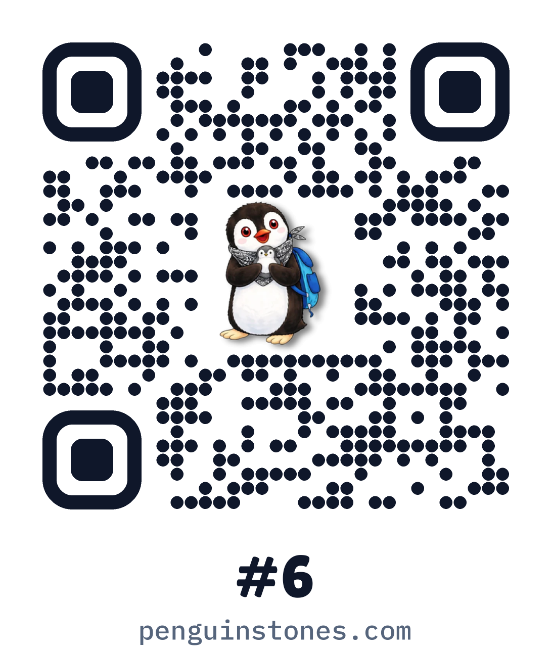 QR code of stone #6