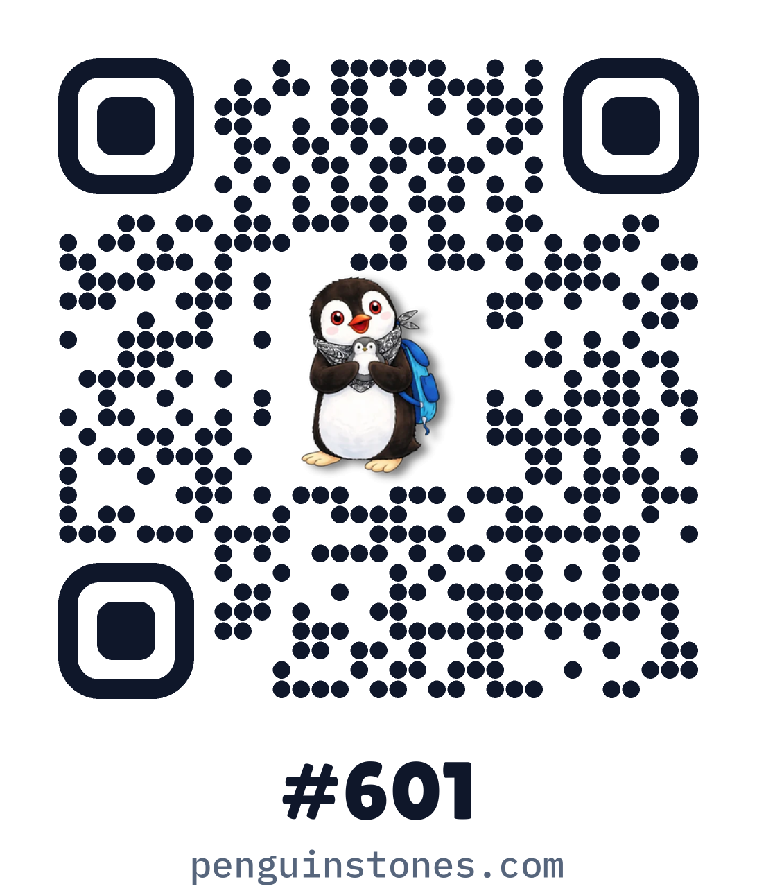 QR code of stone #601