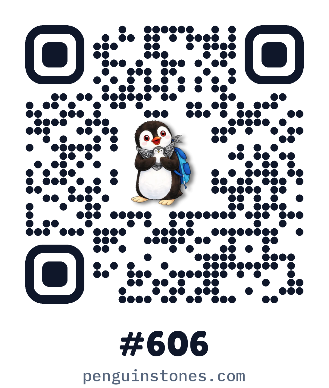 QR code of stone #606