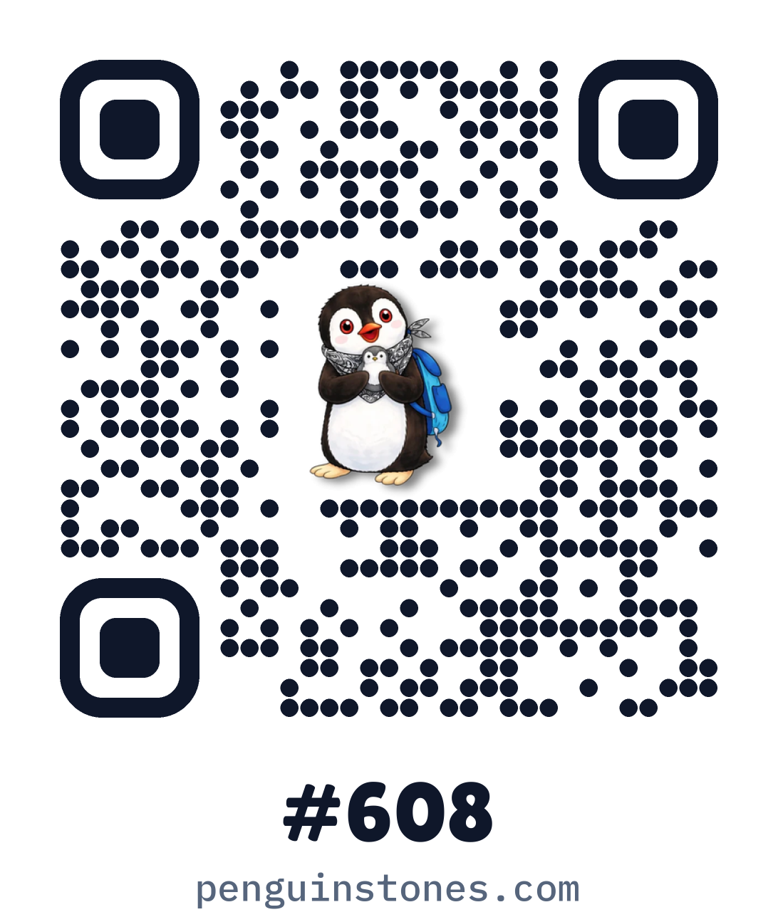QR code of stone #608