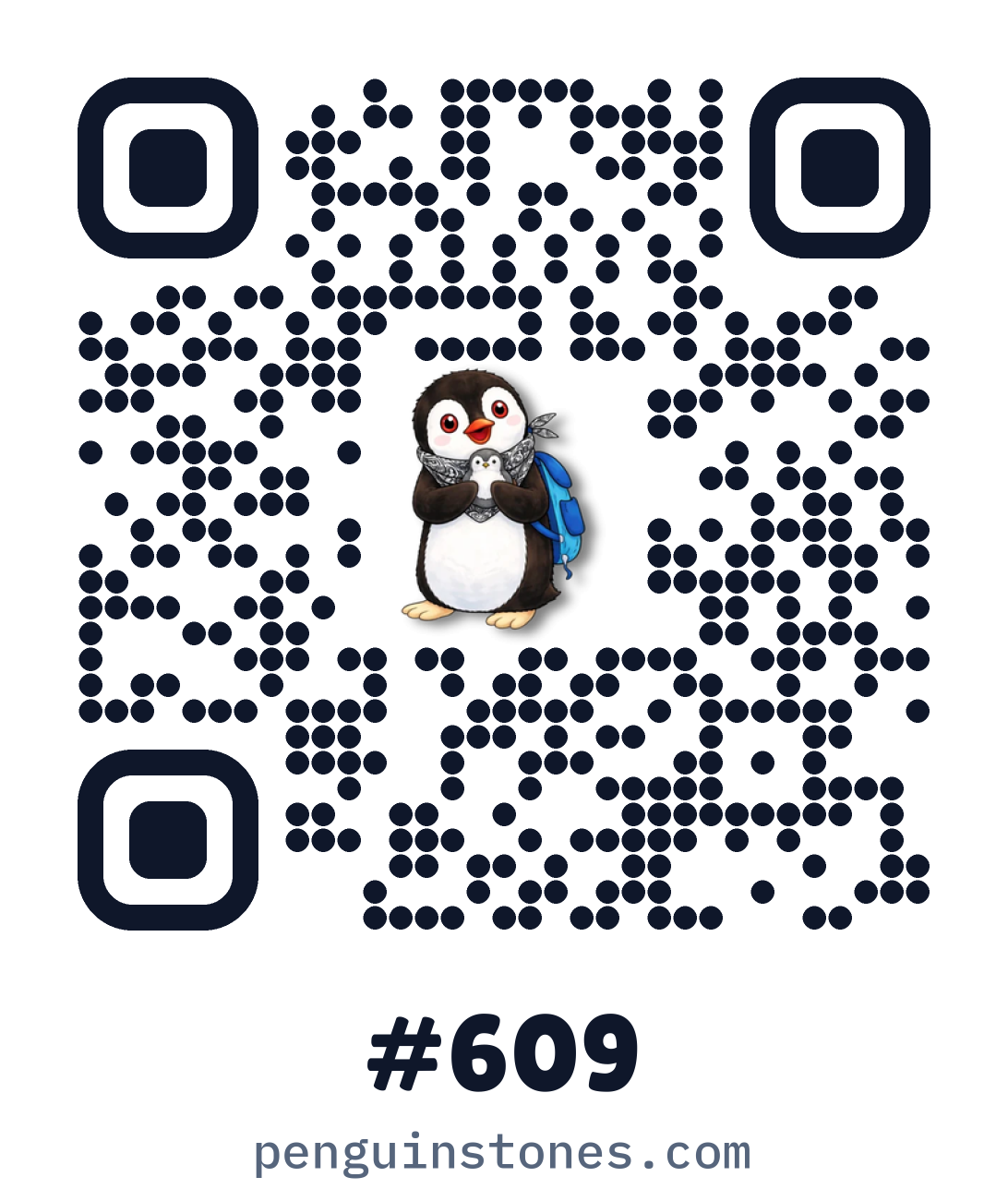 QR code of stone #609