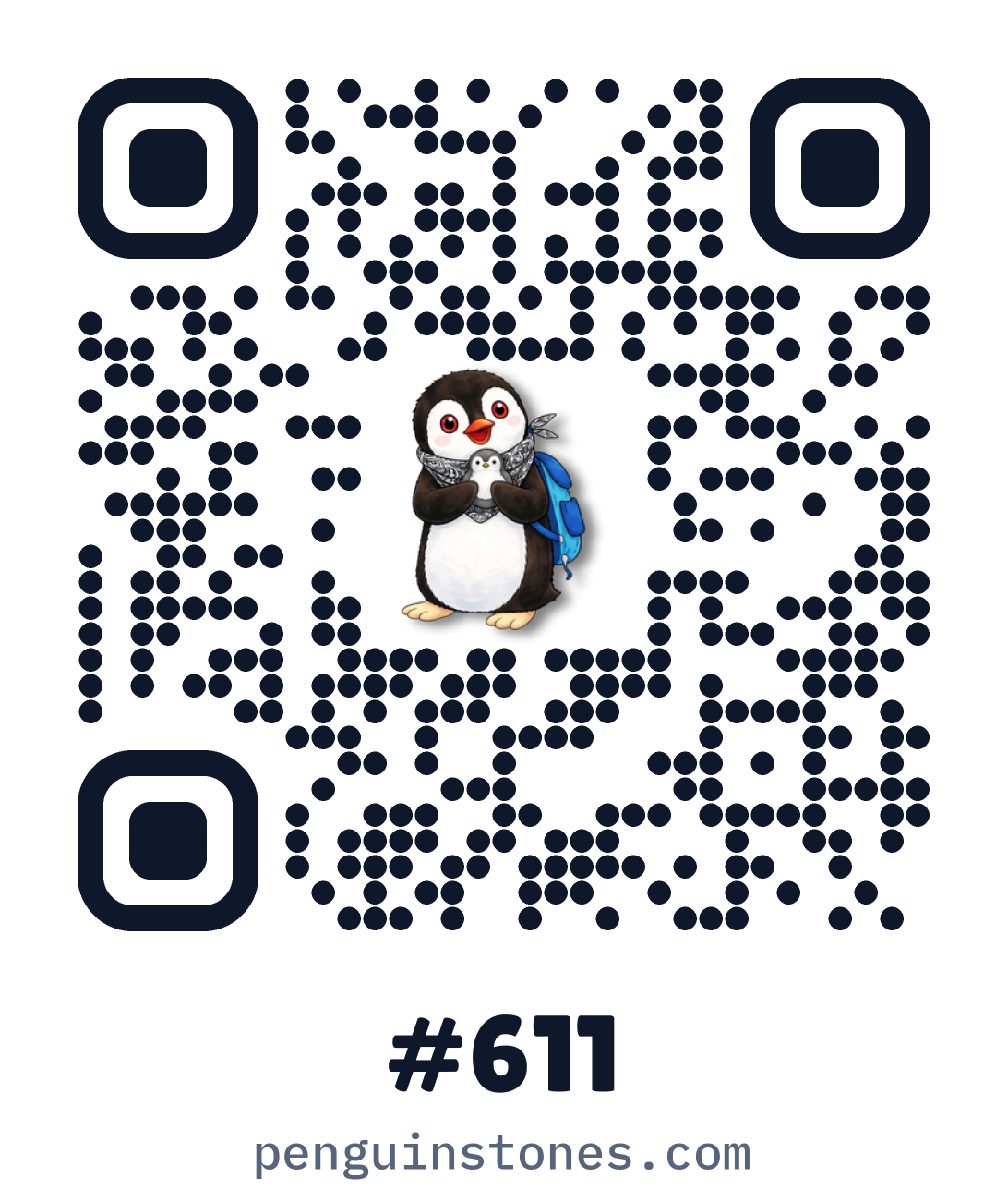 QR code of stone #611
