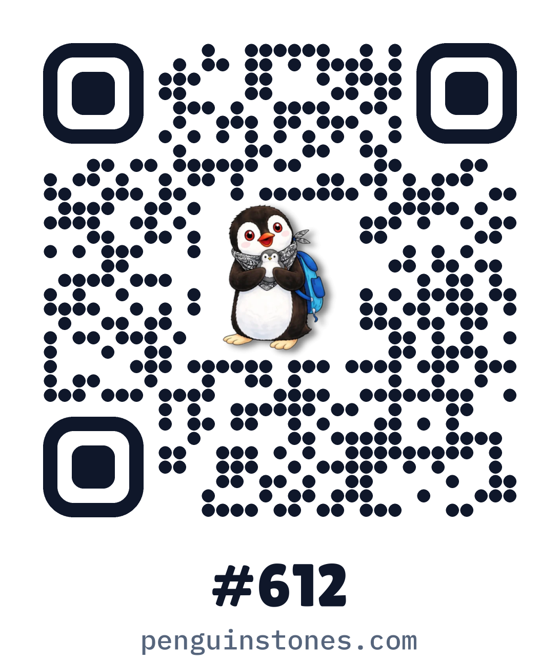 QR code of stone #612