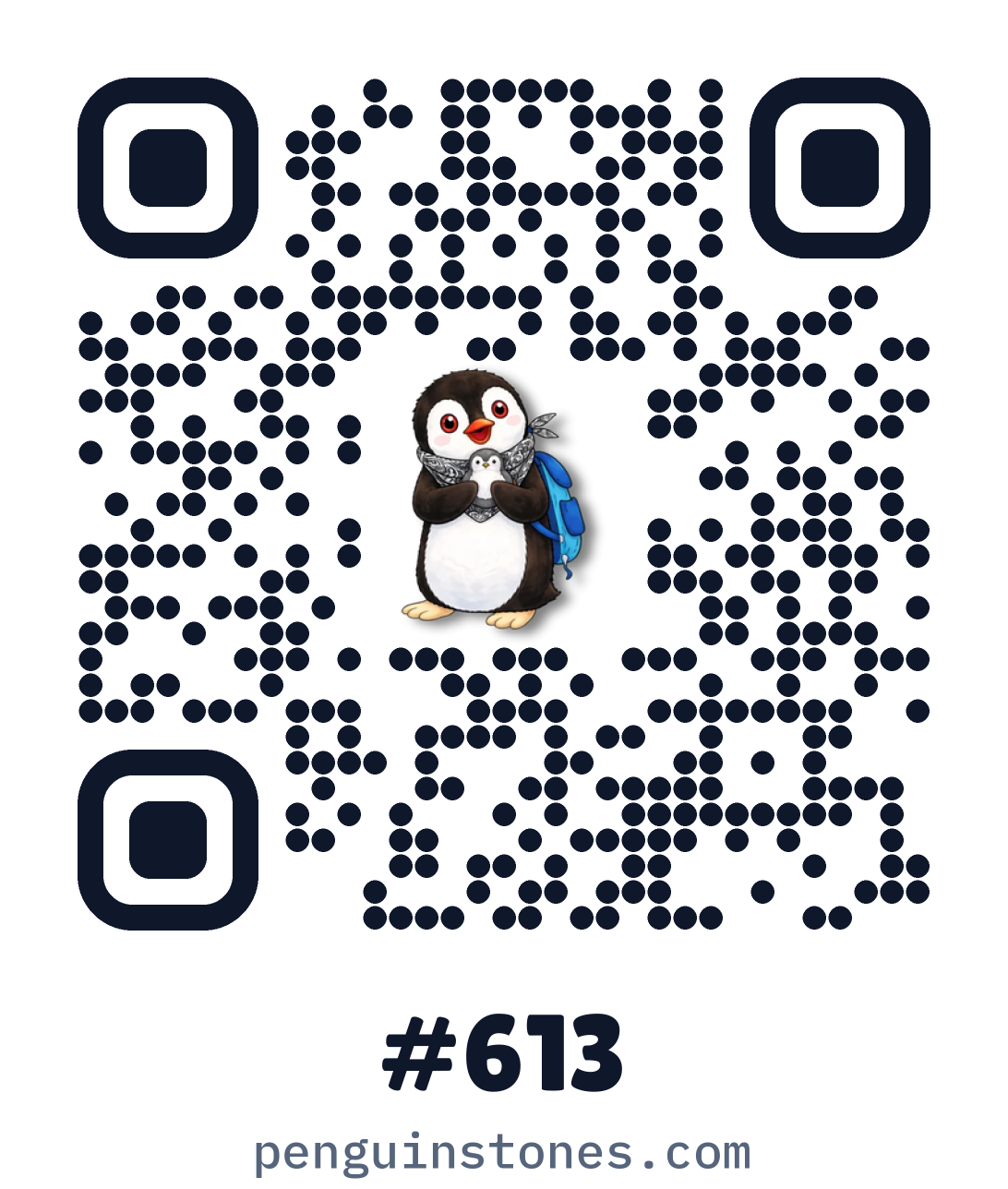 QR code of stone #613