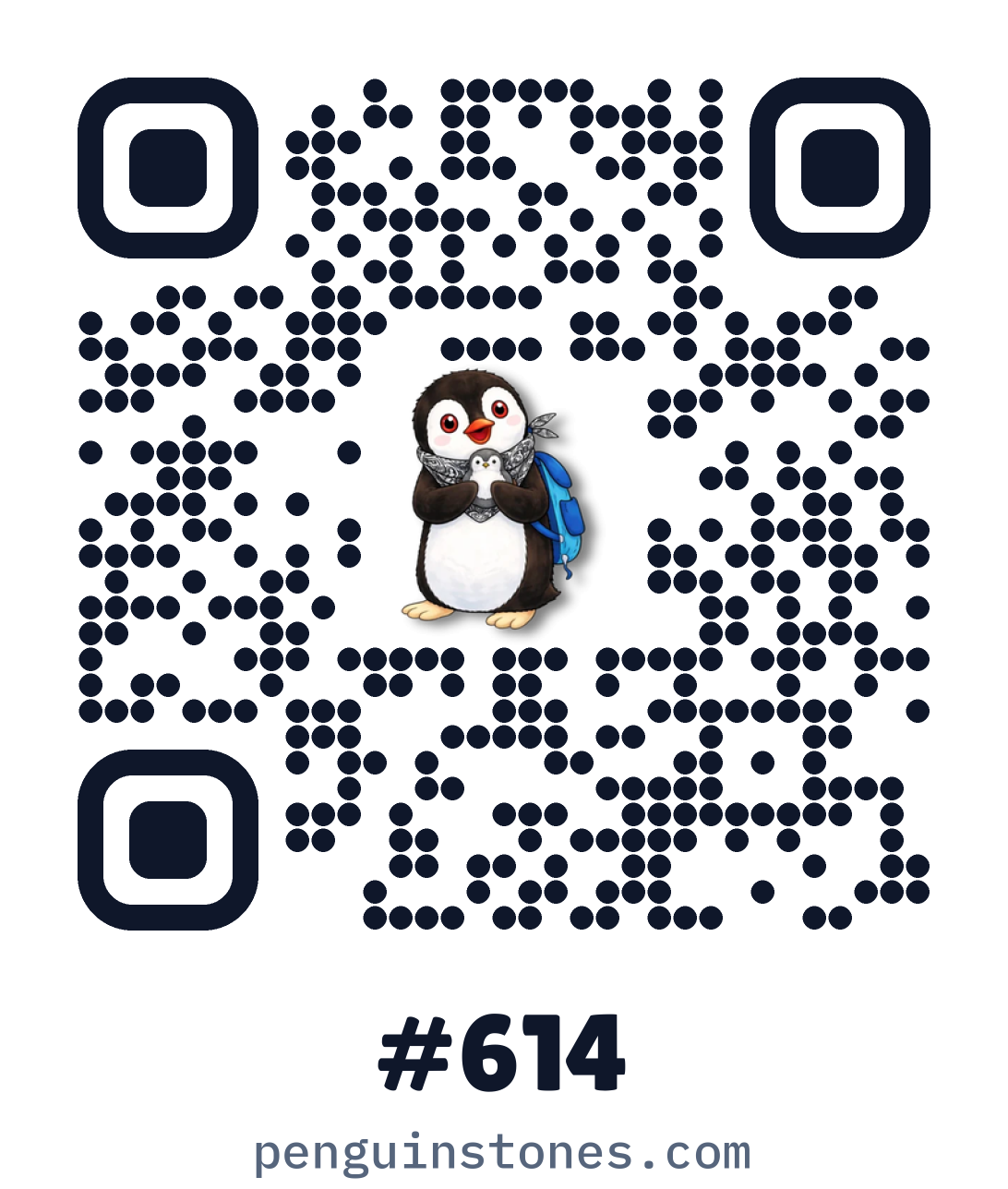QR code of stone #614