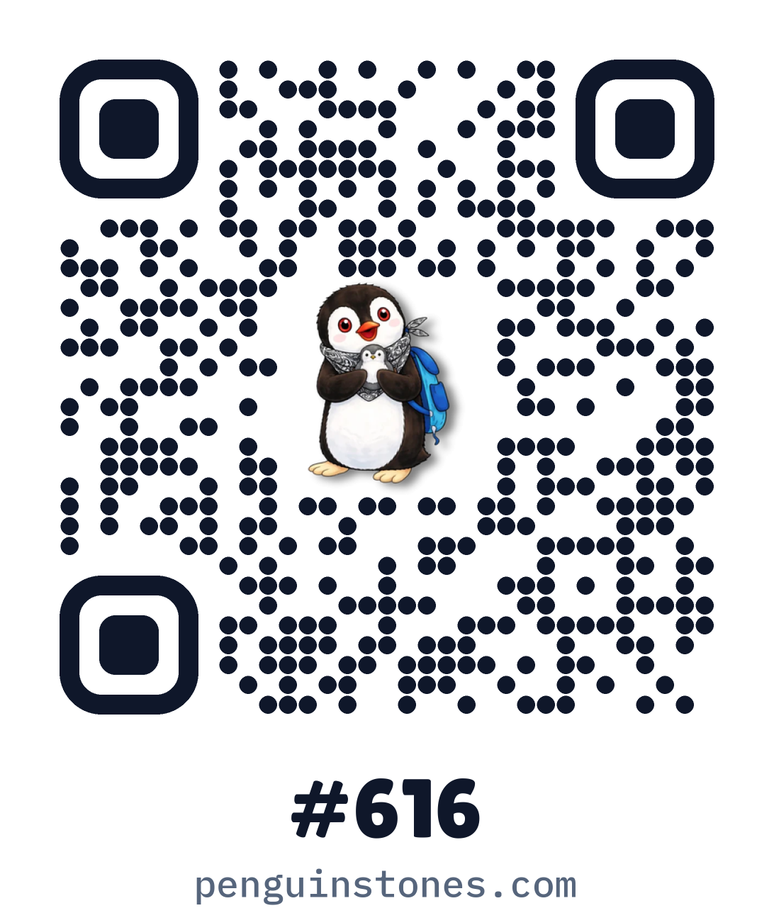 QR code of stone #616