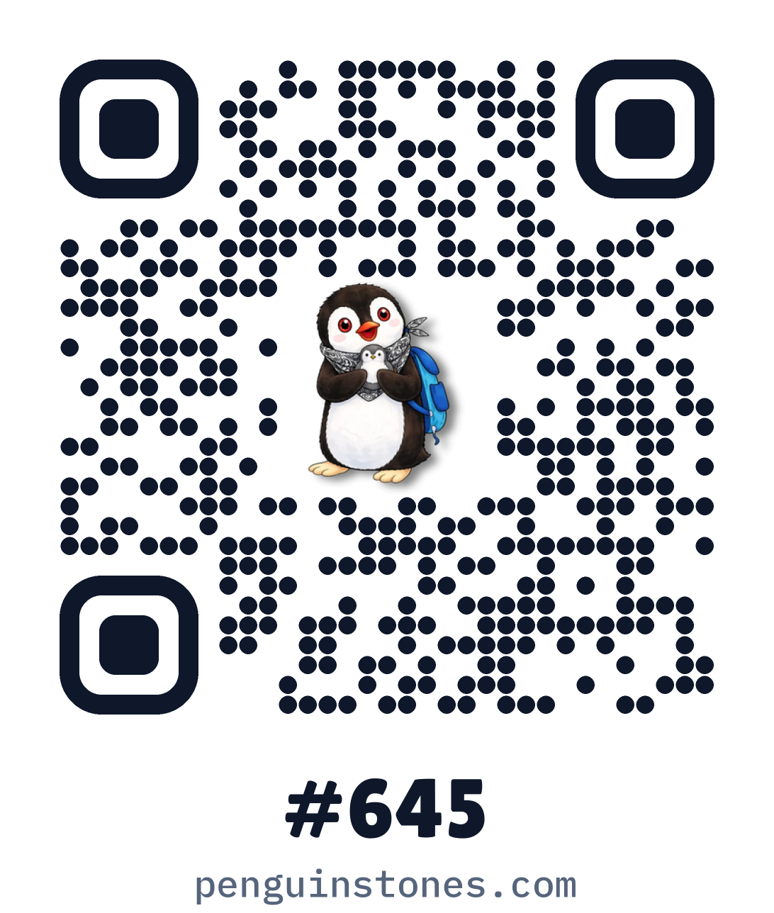 QR code of stone #645