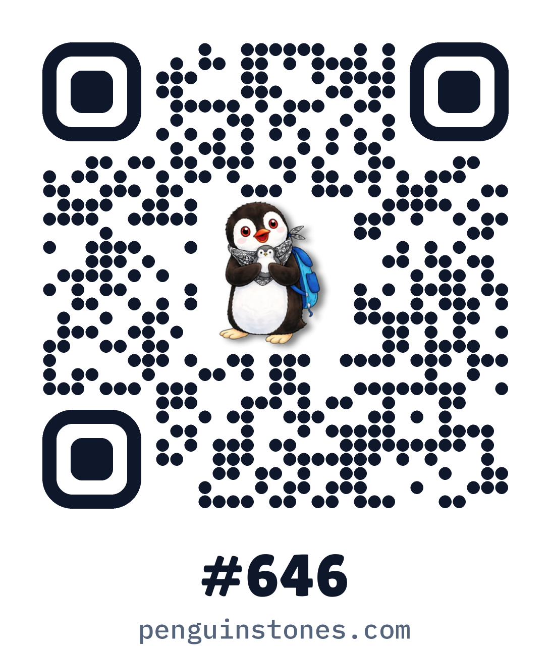 QR code of stone #646