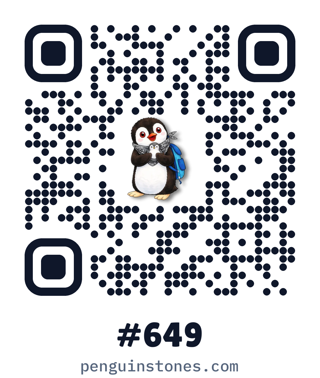 QR code of stone #649