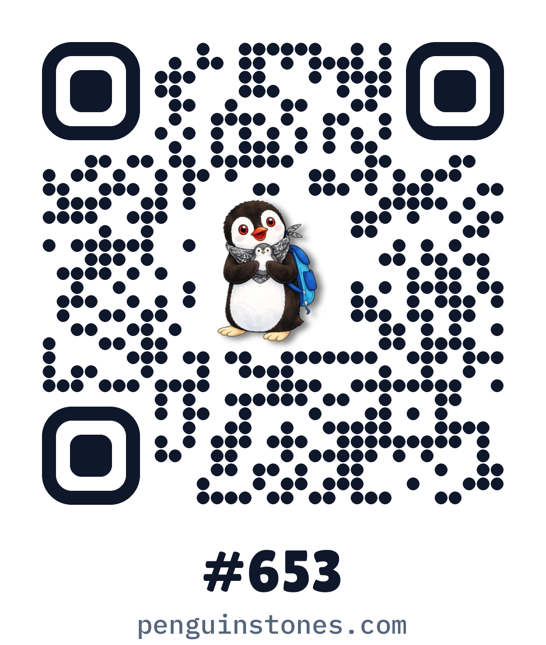 QR code of stone #653