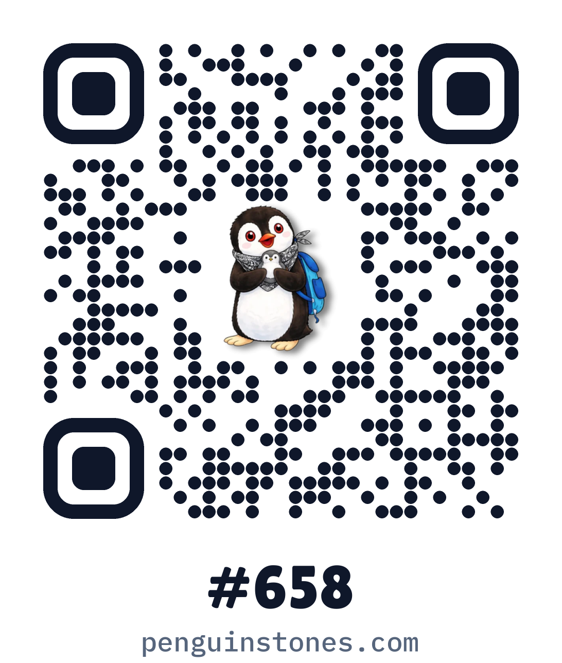 QR code of stone #658