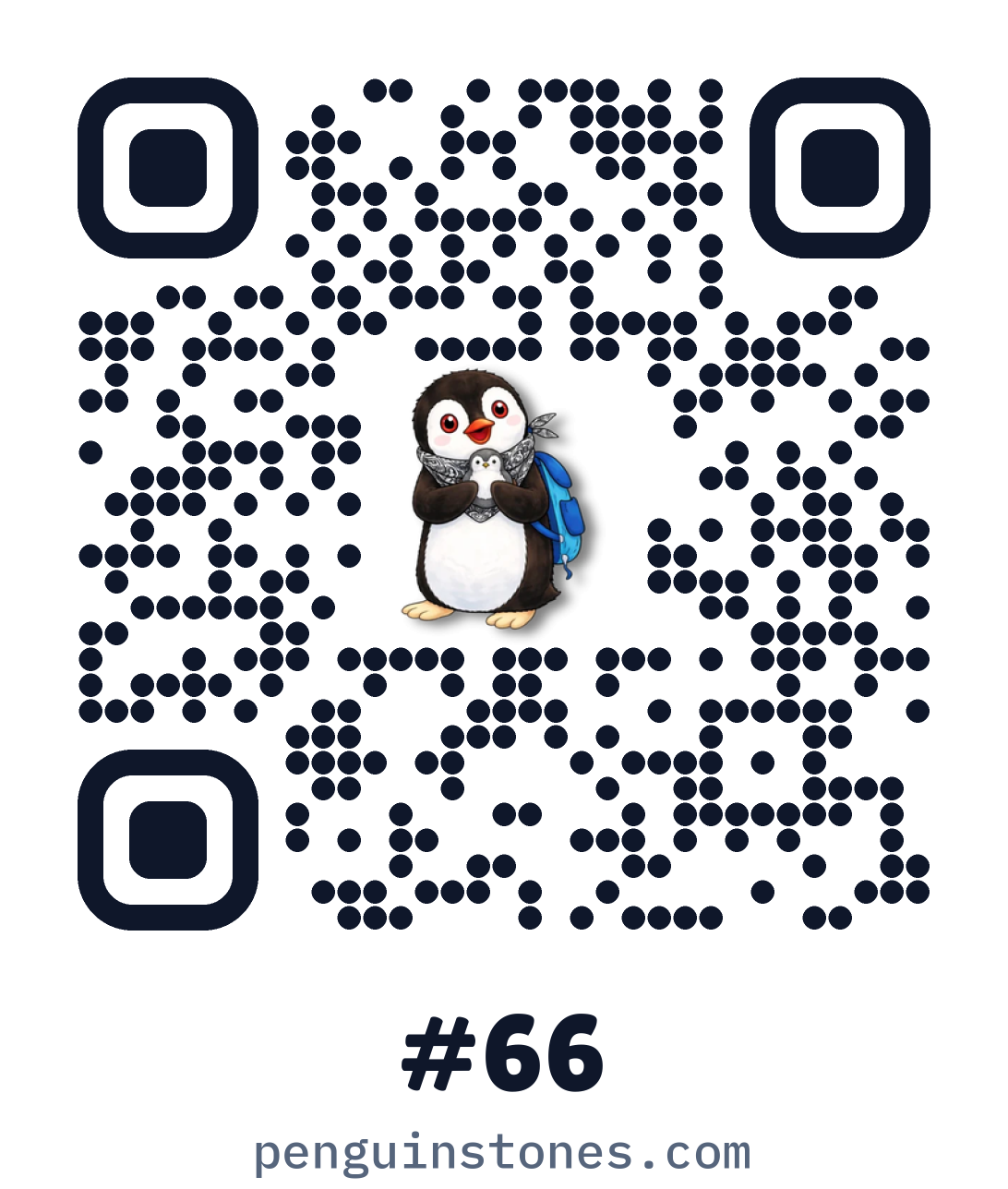 QR code of stone #66