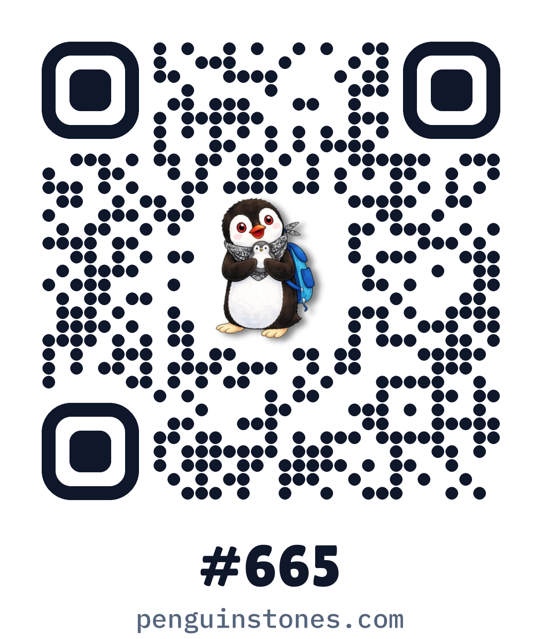 QR code of stone #665