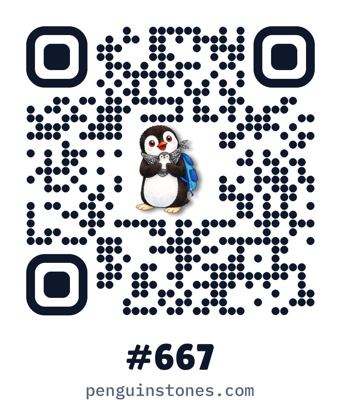 QR code of stone #667