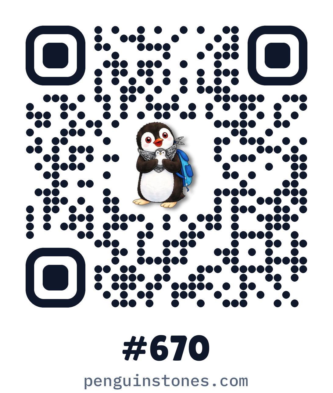 QR code of stone #670