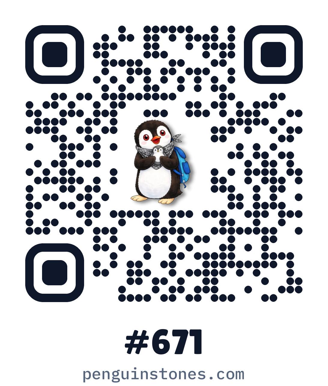 QR code of stone #671