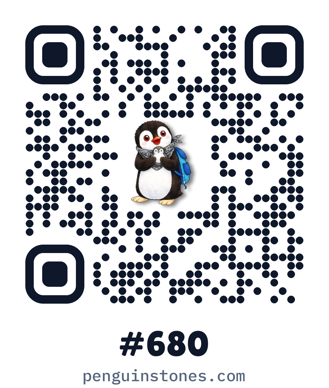 QR code of stone #680