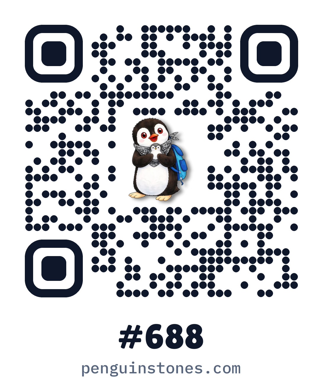 QR code of stone #688
