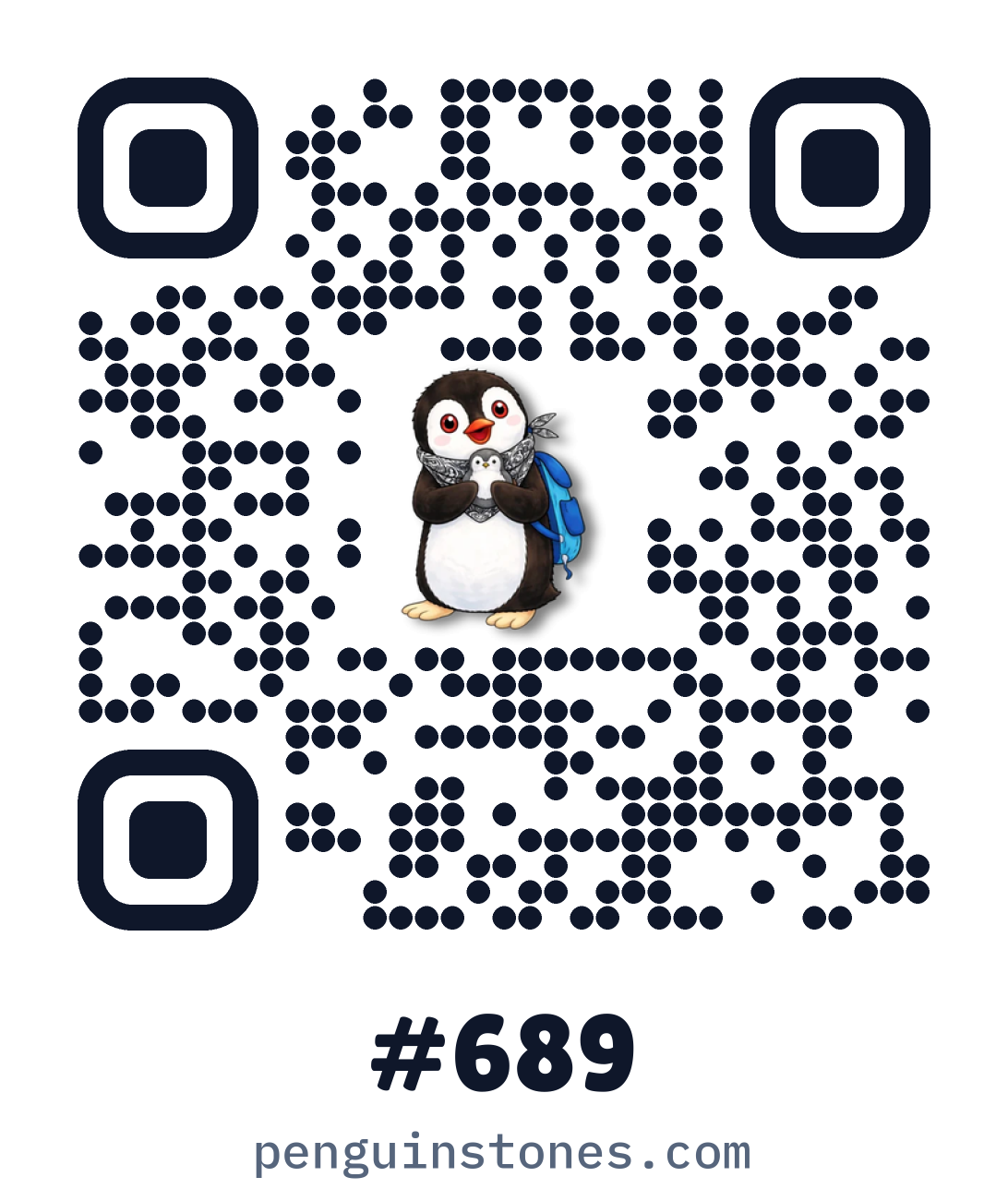 QR code of stone #689