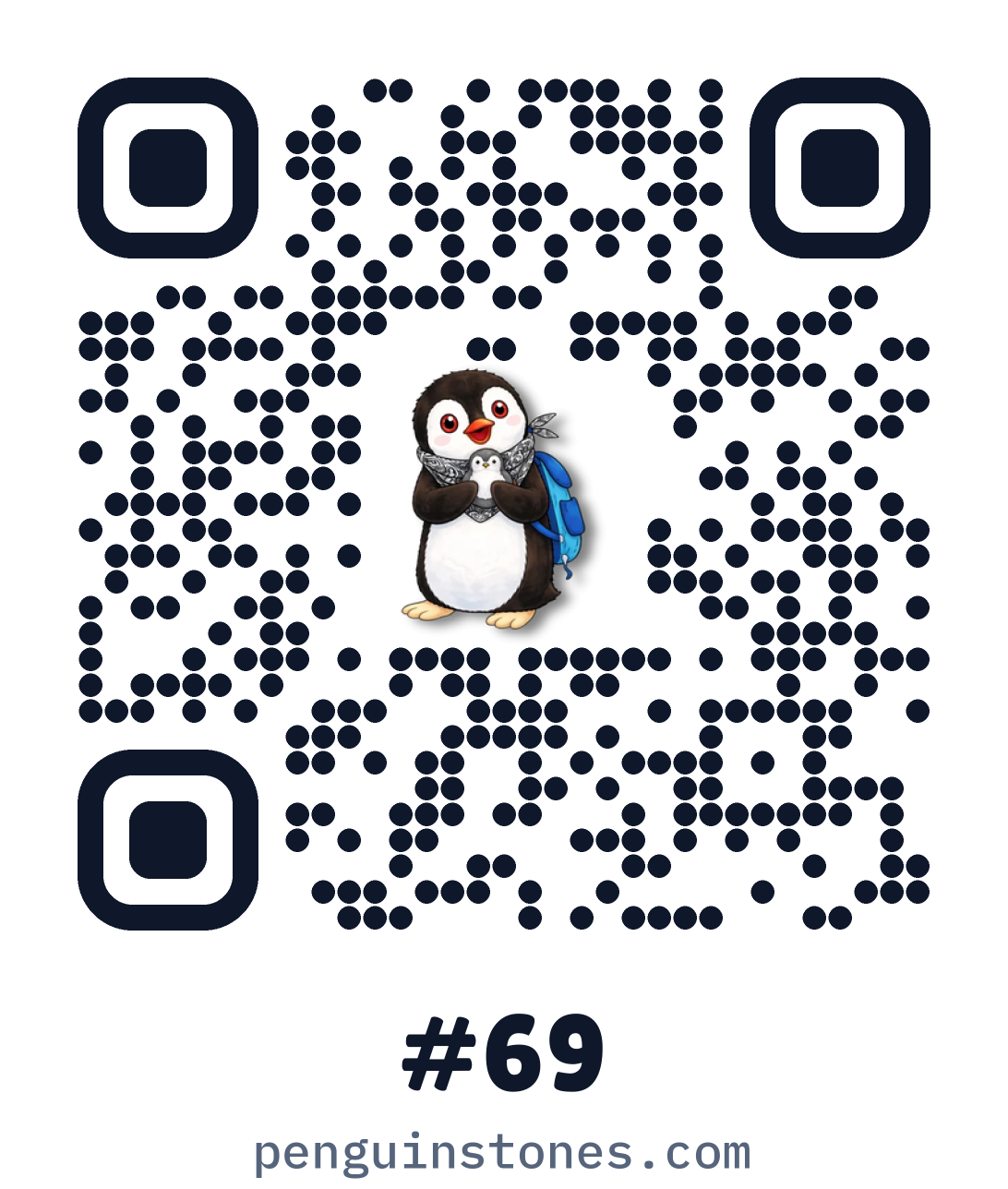 QR code of stone #69