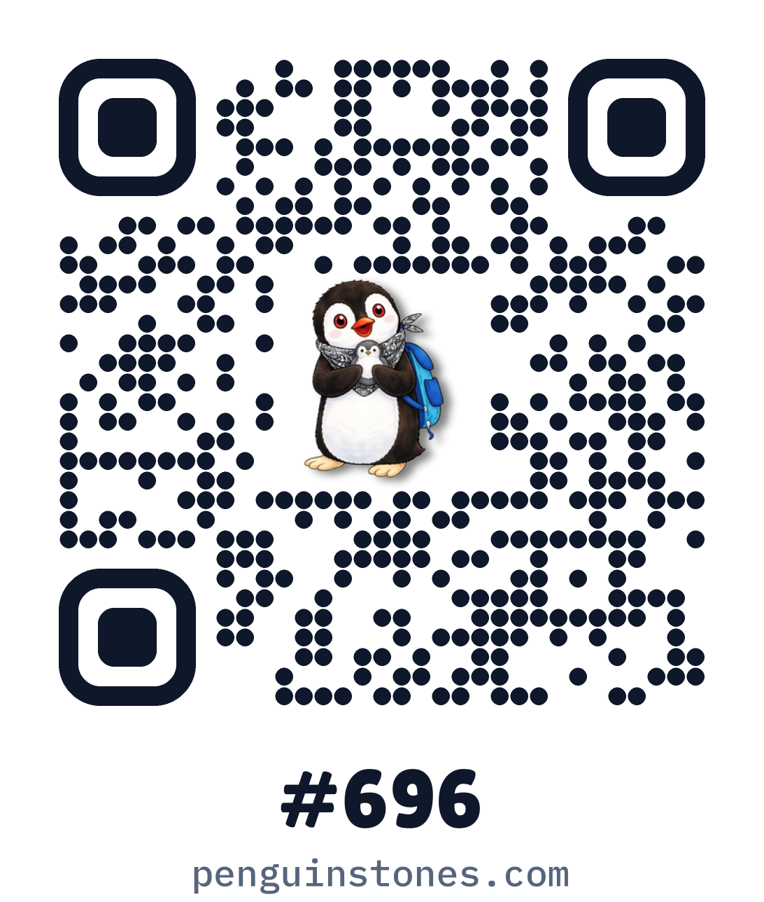QR code of stone #696