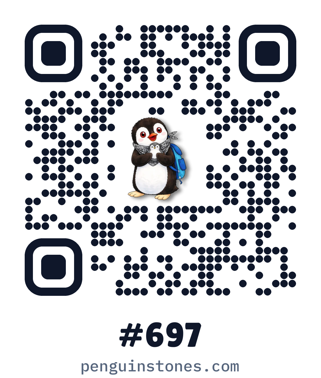 QR code of stone #697