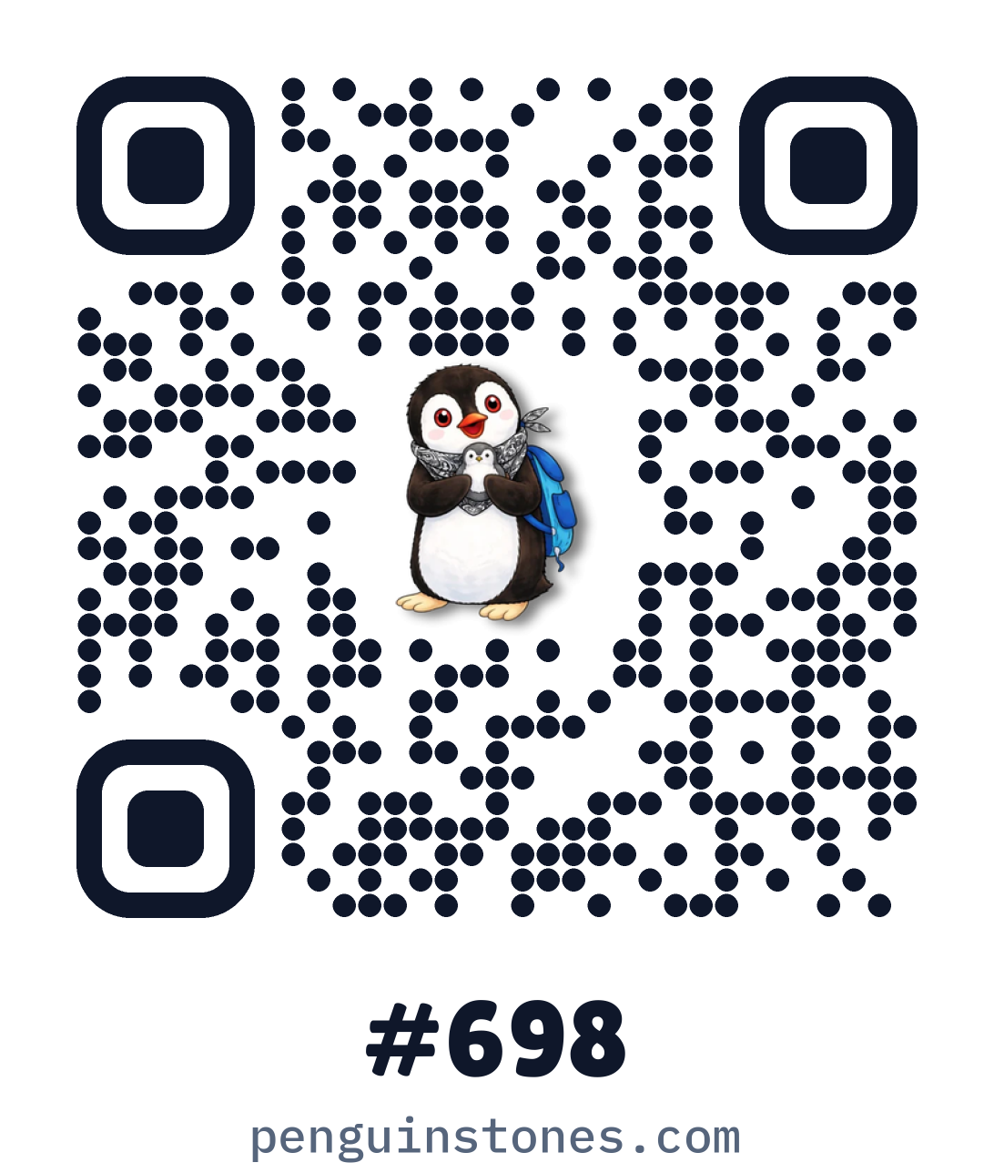QR code of stone #698