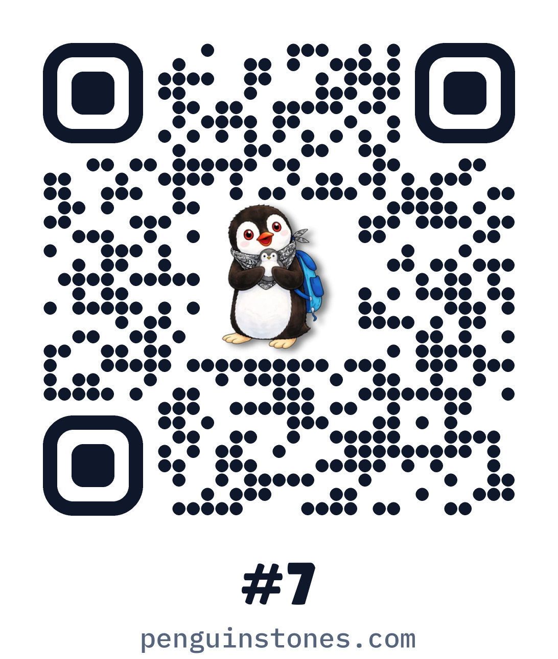 QR code of stone #7