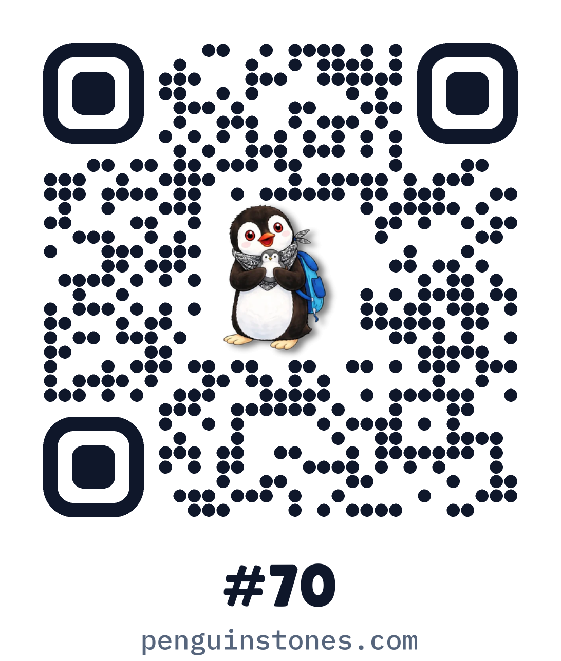 QR code of stone #70