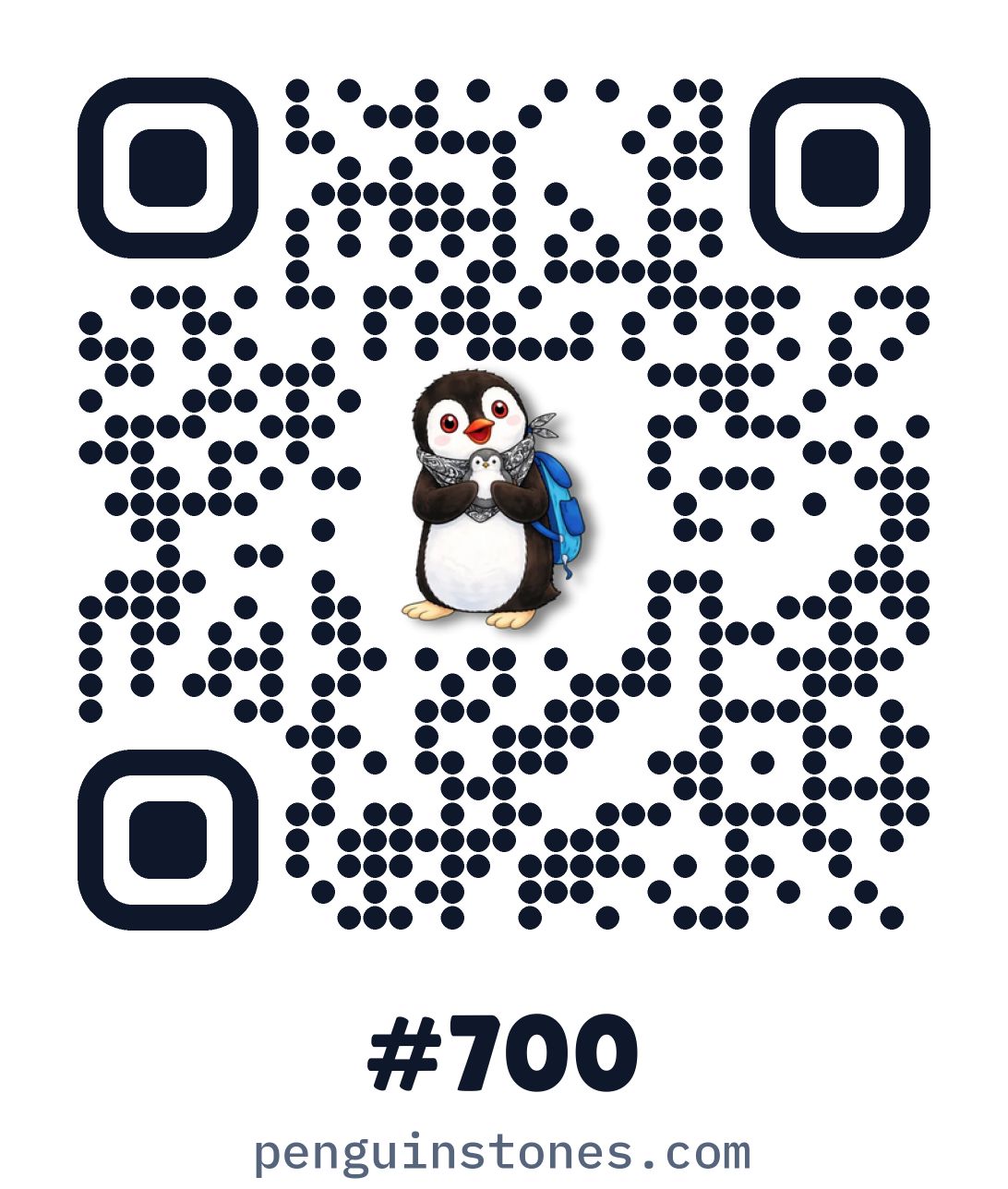 QR code of stone #700