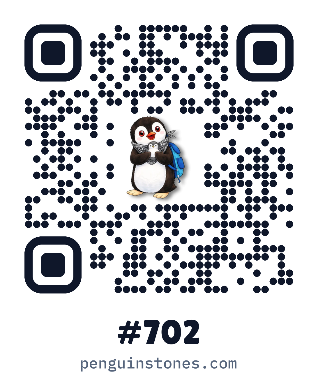 QR code of stone #702