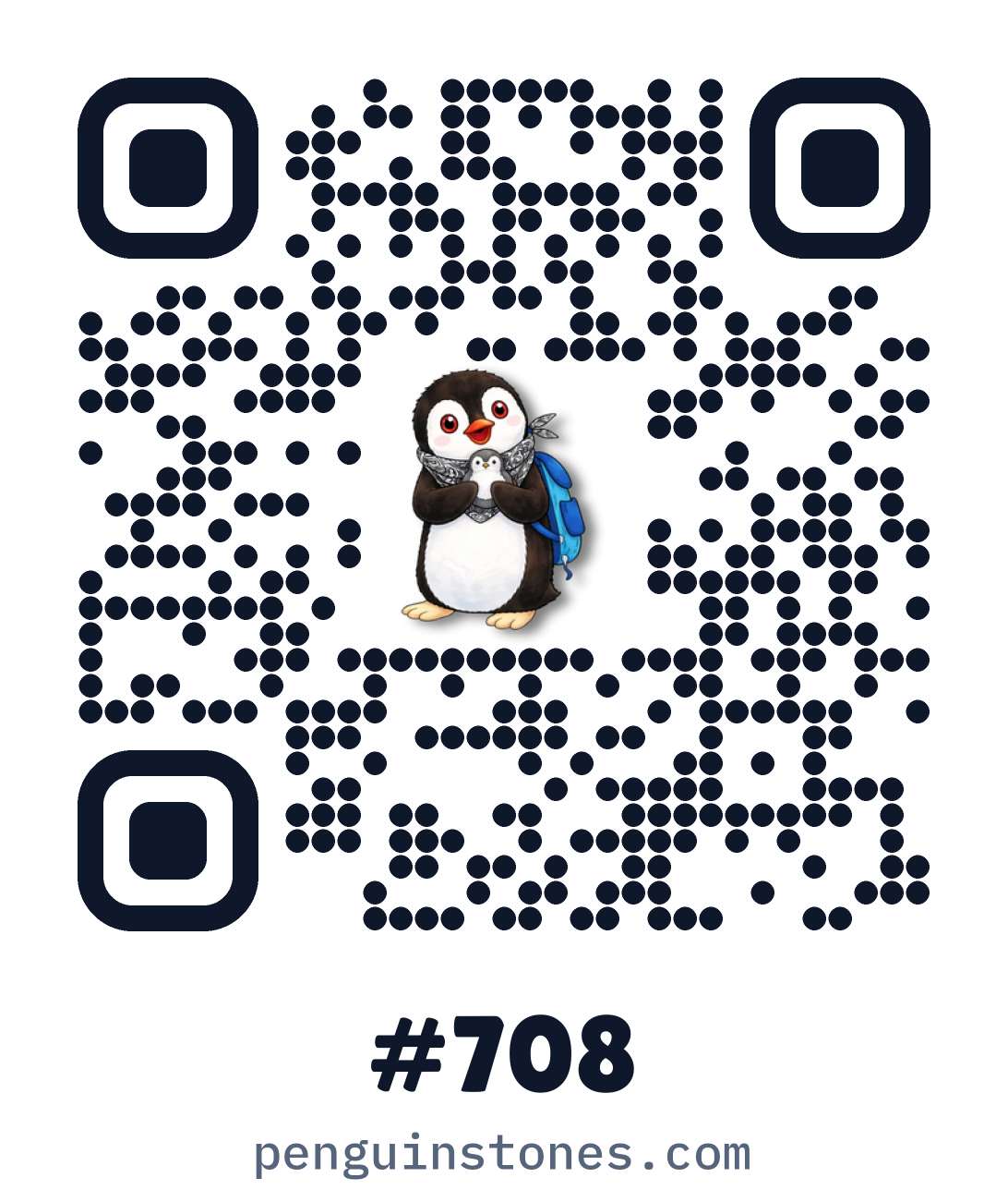 QR code of stone #708