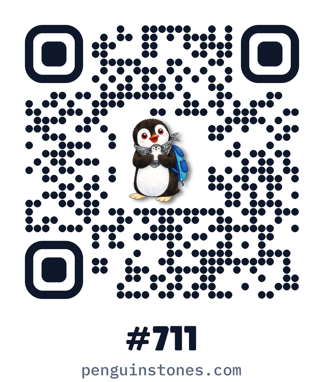 QR code of stone #711